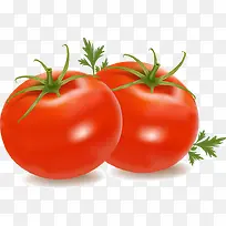新鲜红色番茄西红柿蔬菜图