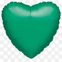 绿色心形气球