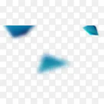 蓝色漂浮物