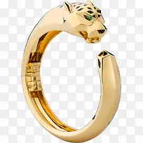 猎豹黄金戒指