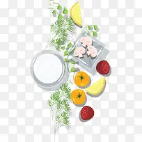 秋季立秋美味食材