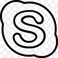 Skype 图标