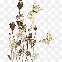 矢量花纹