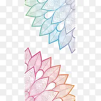 矢量花纹
