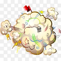 爆炸爆炸云
