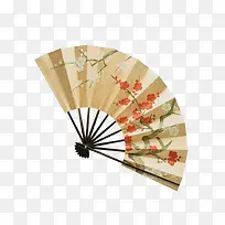 中国风手绘折扇