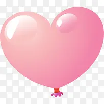 粉色浪漫爱情气球