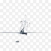水 液体 溅 泼 溅起