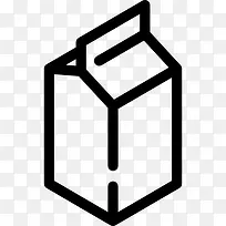 牛奶盒图标