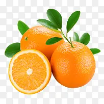 橙子 水果 png素材