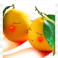 可爱创意橙子水果