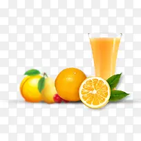 橙汁实物图