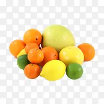 一堆桔子柚子