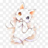 手绘小猫