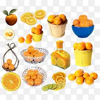 美味的橙子制品