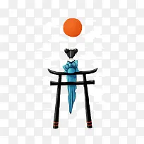 月亮