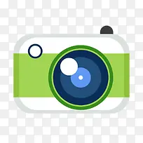 绿色相机数码产品