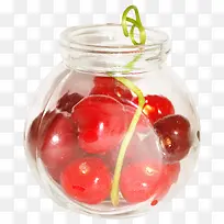 玻璃罐樱桃