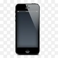 黑色高清摄影质感苹果手机