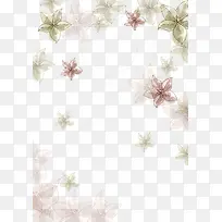 卡通花边
