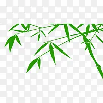 端午节手绘竹叶