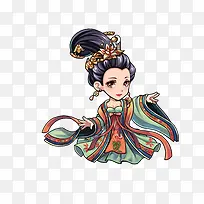 卡通游戏图标素材古典素材