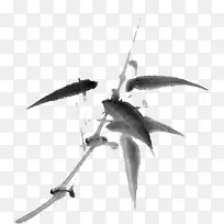 水墨竹子