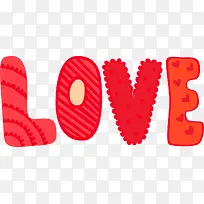 LOVE艺术字