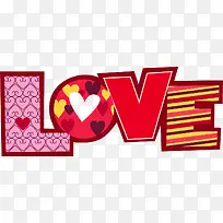 LOVE艺术字