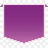 紫色标题框