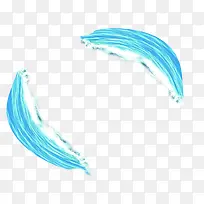 高清手绘夏日海报水特效