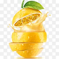 新鲜柠檬果汁设计