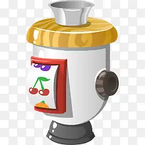 卡通水果榨汁机
