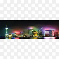 东方明珠美丽海报背景