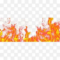 燃烧的火焰背景素材图