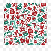 矢量图圣诞底纹免抠图