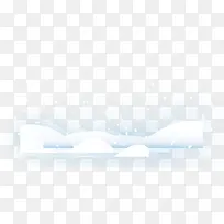 雪地白色白雪素材免费下载
