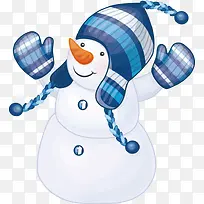 卡通雪人