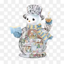 冬季卡通雪人
