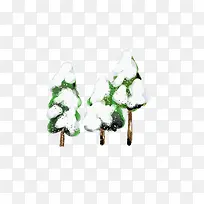 三根雪树