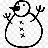 雪人图标