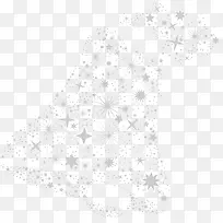 矢量雪花片