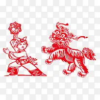 喜庆剪纸