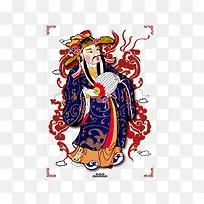 传统财神爷