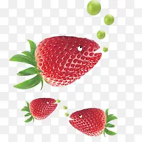 创意水果  草莓