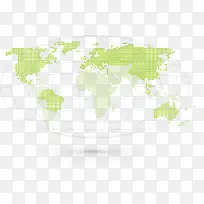 绿色模糊地图