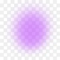 紫色模糊星光圆形光晕