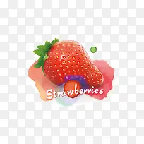 草莓手绘大图