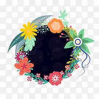 花团手绘设计