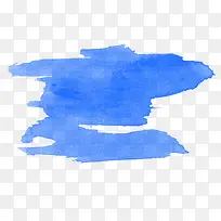 水彩墨迹笔刷元素